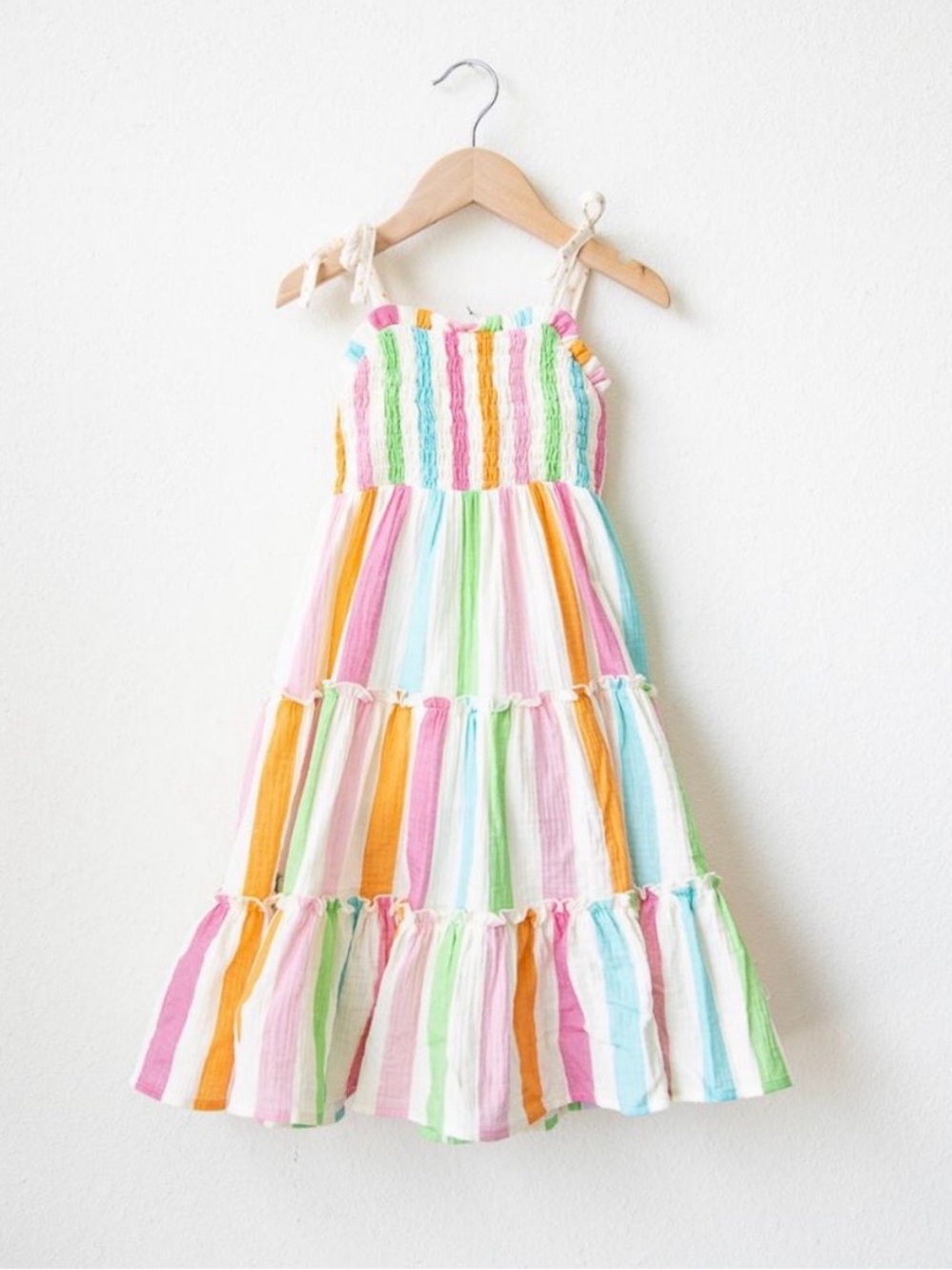 💕Size 6 SweetHoney beautiful Beach Dress - Cherry Stripes Dress!